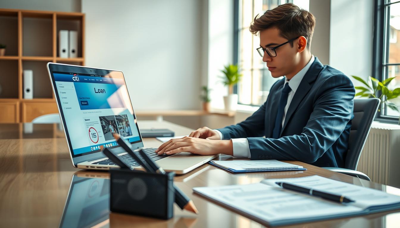 begin loan application