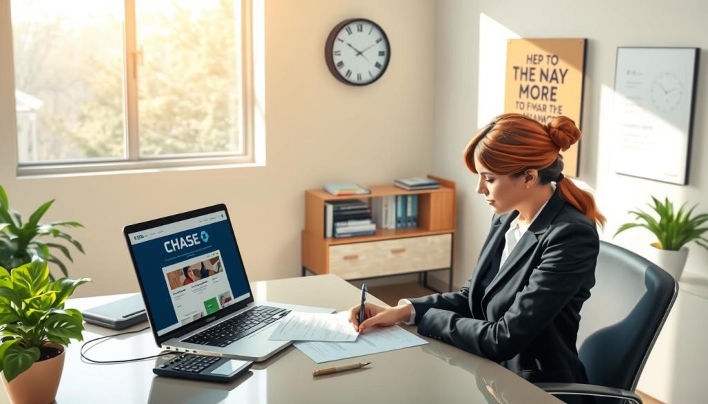 pasos solicitud de préstamo Chase Bank