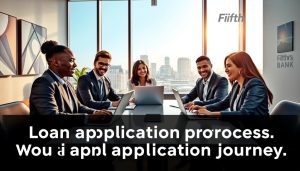 Proceso de solicitud de préstamo en Fifth Third Bank