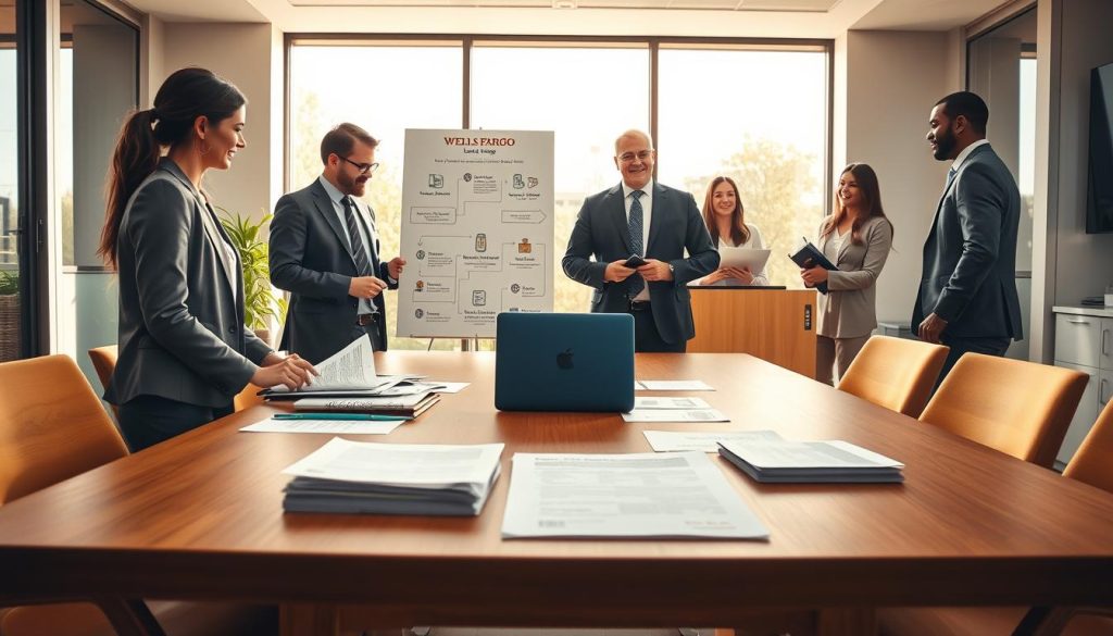 proceso de solicitud de préstamo Wells Fargo